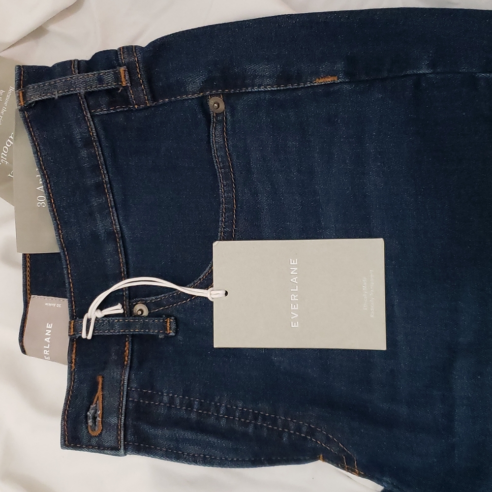 Everlane Mid Rise Skinny Ankle Jeans, sz 30 (US 10)